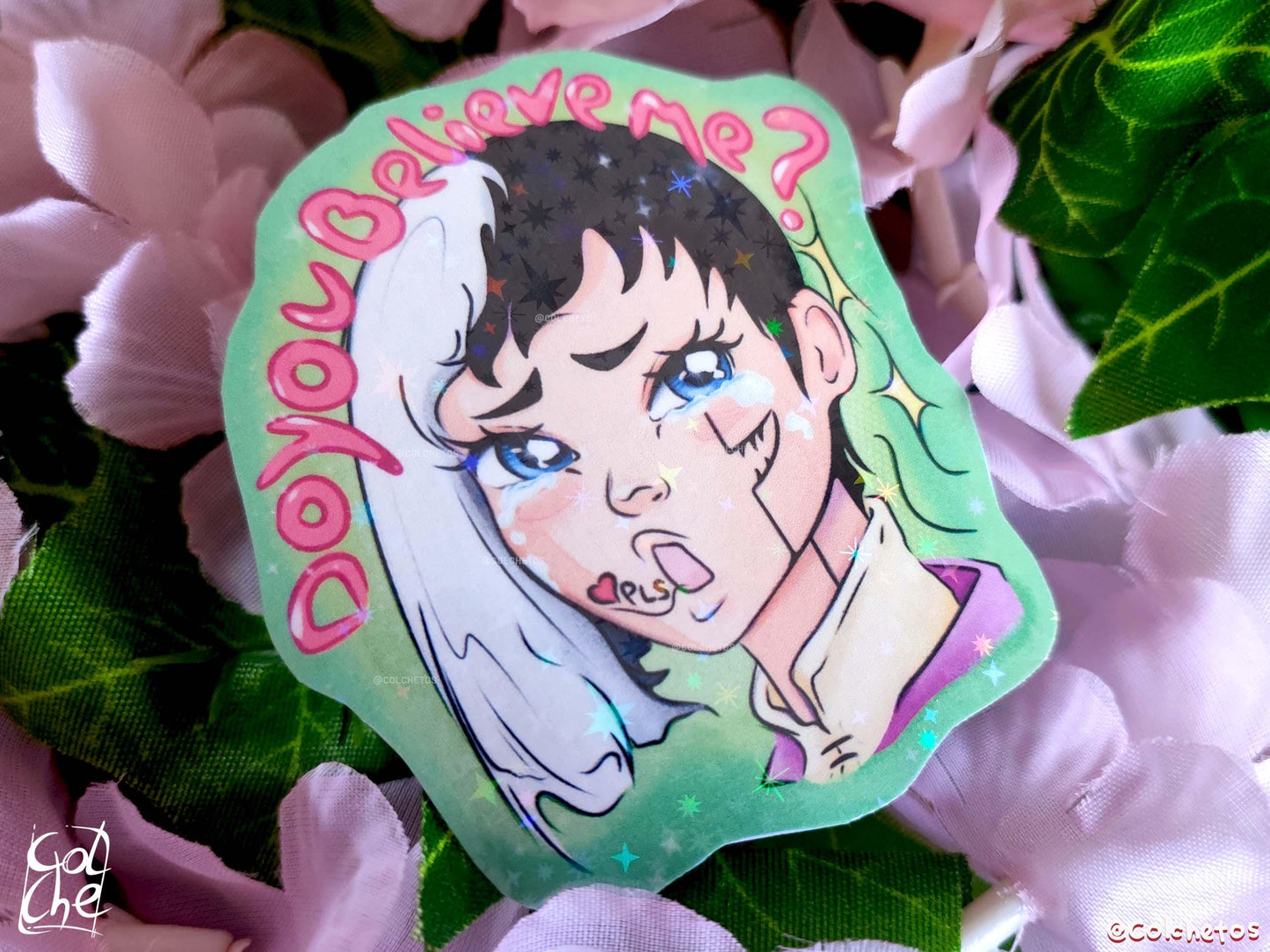 Dr Manipulador "Do you Believe Me?" Pls - Sticker