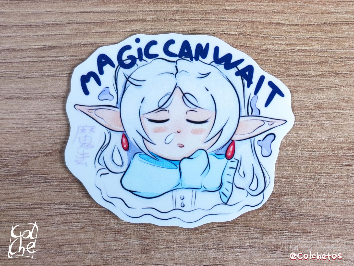 Elfa Maga Dormida "Magic can wait" - Sticker