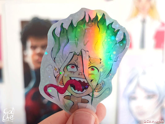 Dr Loco Con Lengua Meme - Sticker