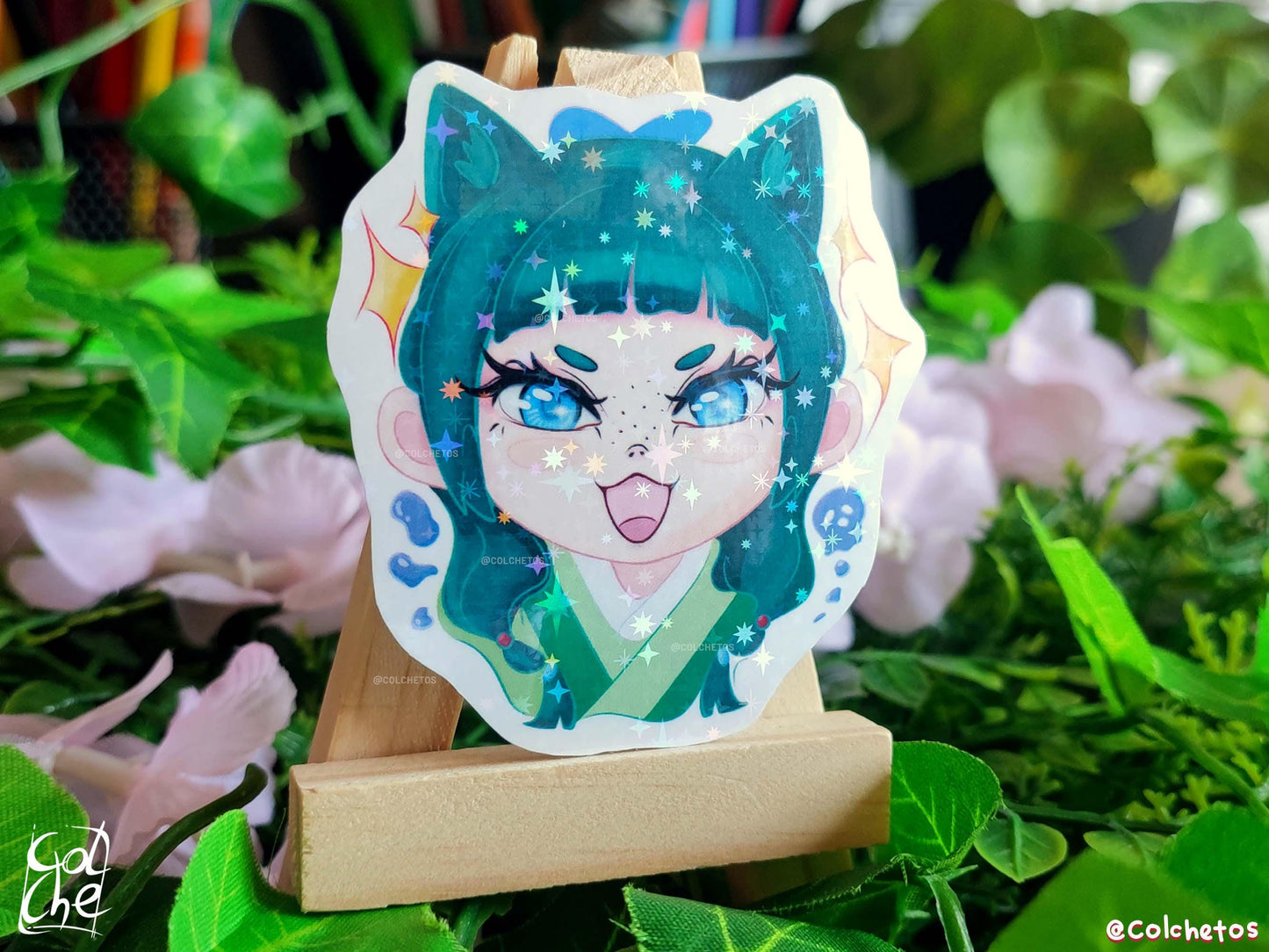 Boticaría Venenosa Gato Cute - Sticker