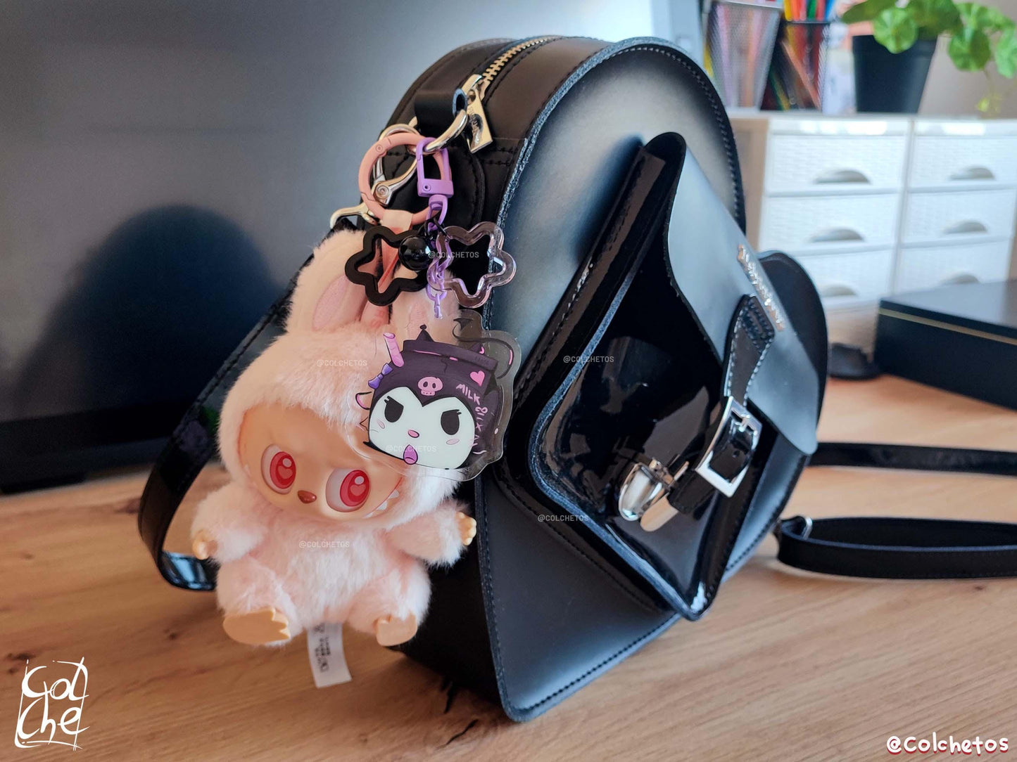 Gato malvado MilkBrick Cute - Keychain