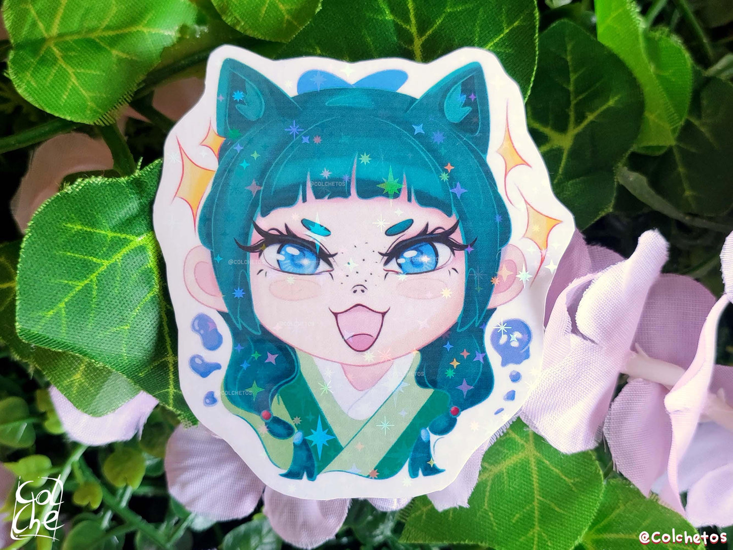 Boticaría Venenosa Gato Cute - Sticker