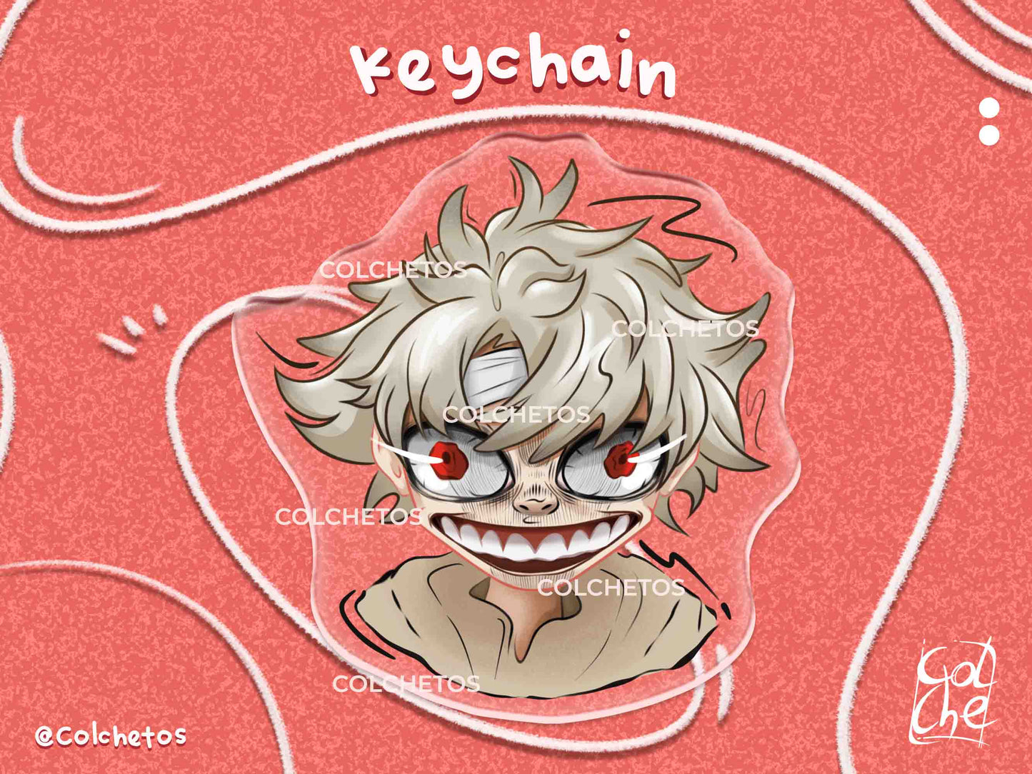 Basurero Creapy - Keychain