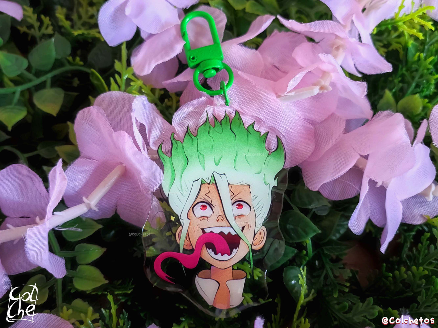 Dr Loco Con Lengua Meme - Keychain