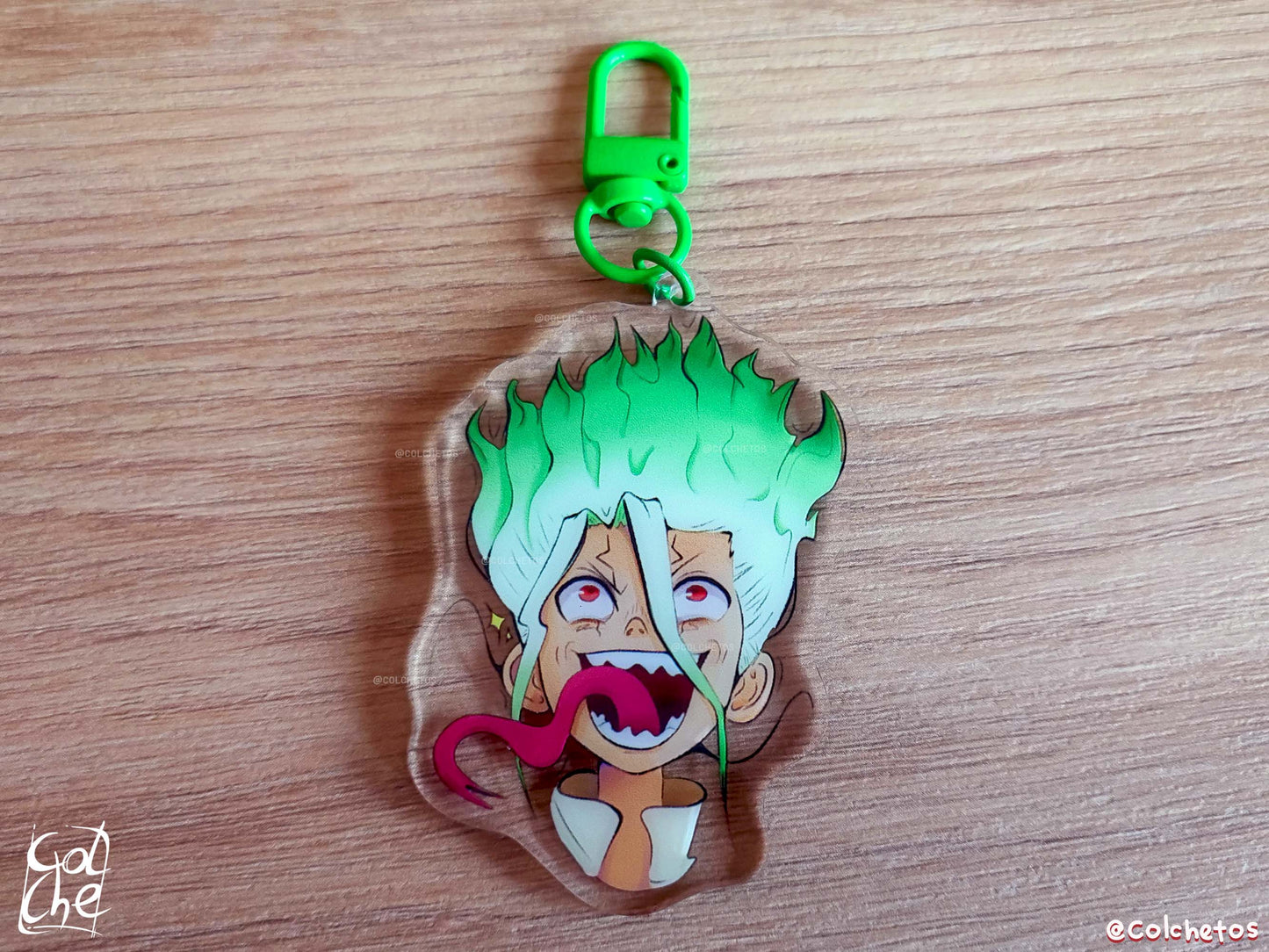 Dr Loco Con Lengua Meme - Keychain