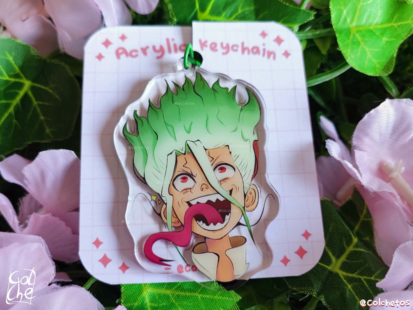 Dr Loco Con Lengua Meme - Keychain