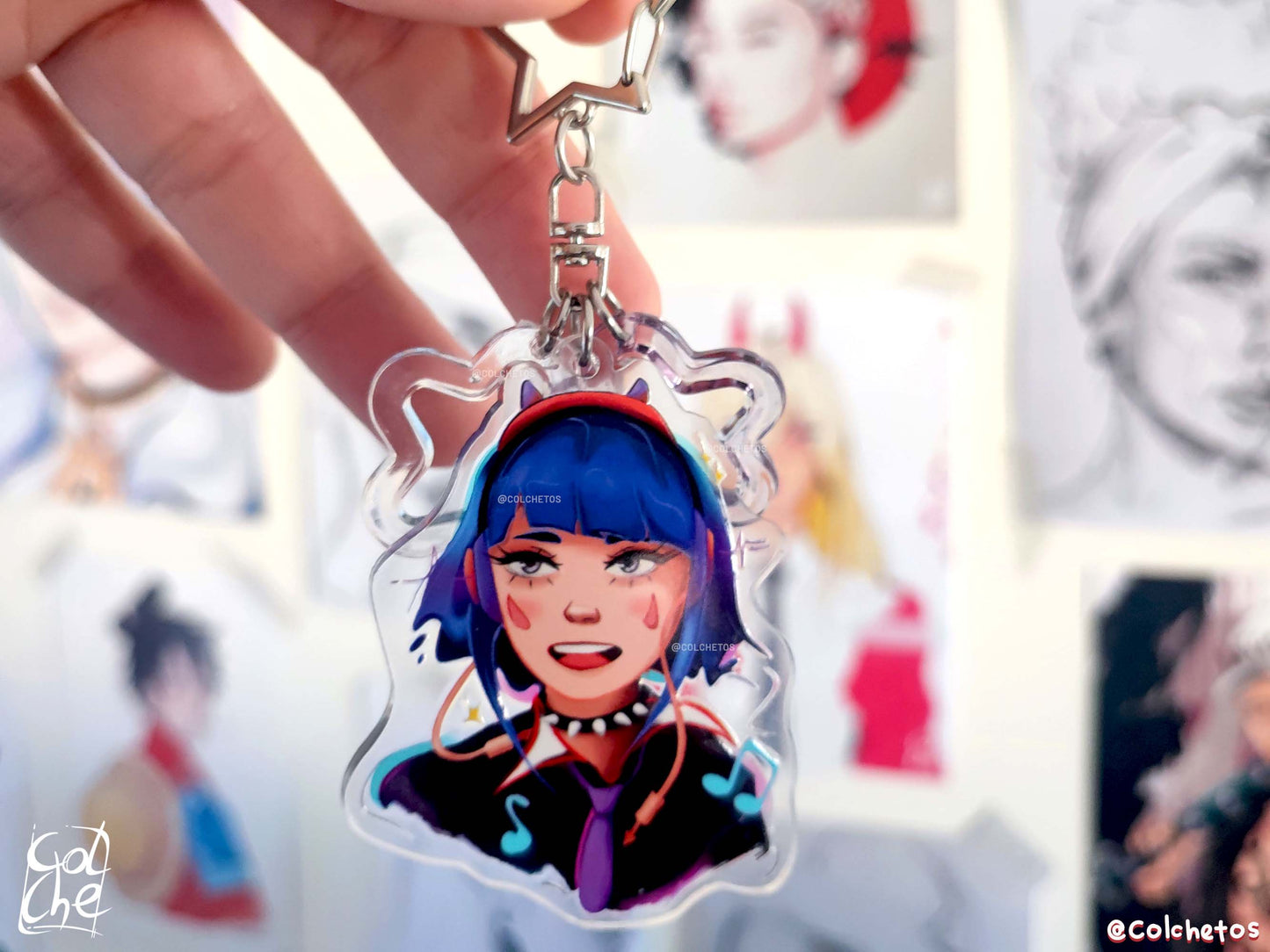 Heroe Rockera - Keychain