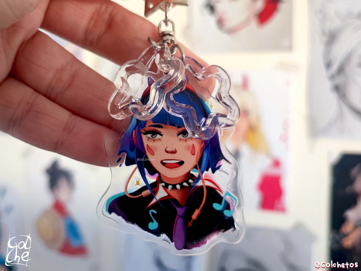 Heroe Rockera - Keychain