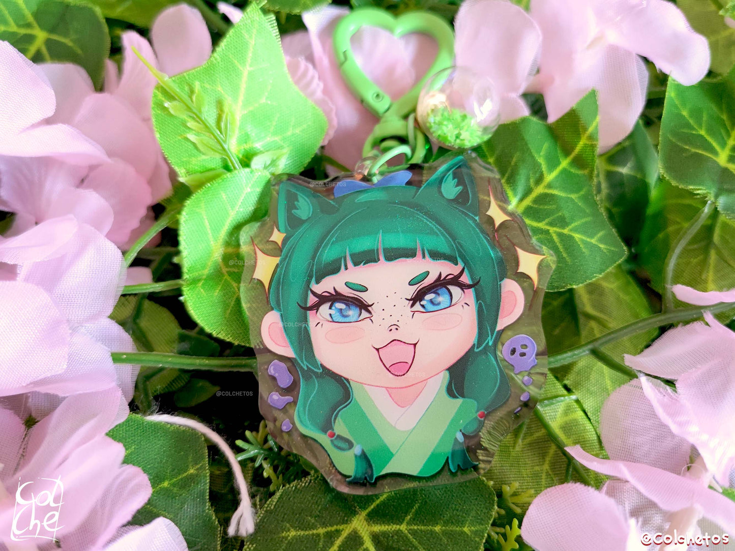 Boticaría Venenosa Gato Cute - Keychain