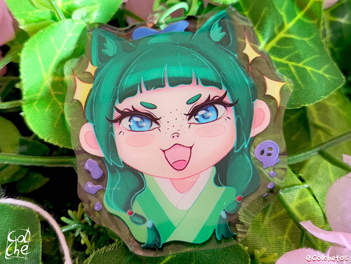 Boticaría Venenosa Gato Cute - Keychain