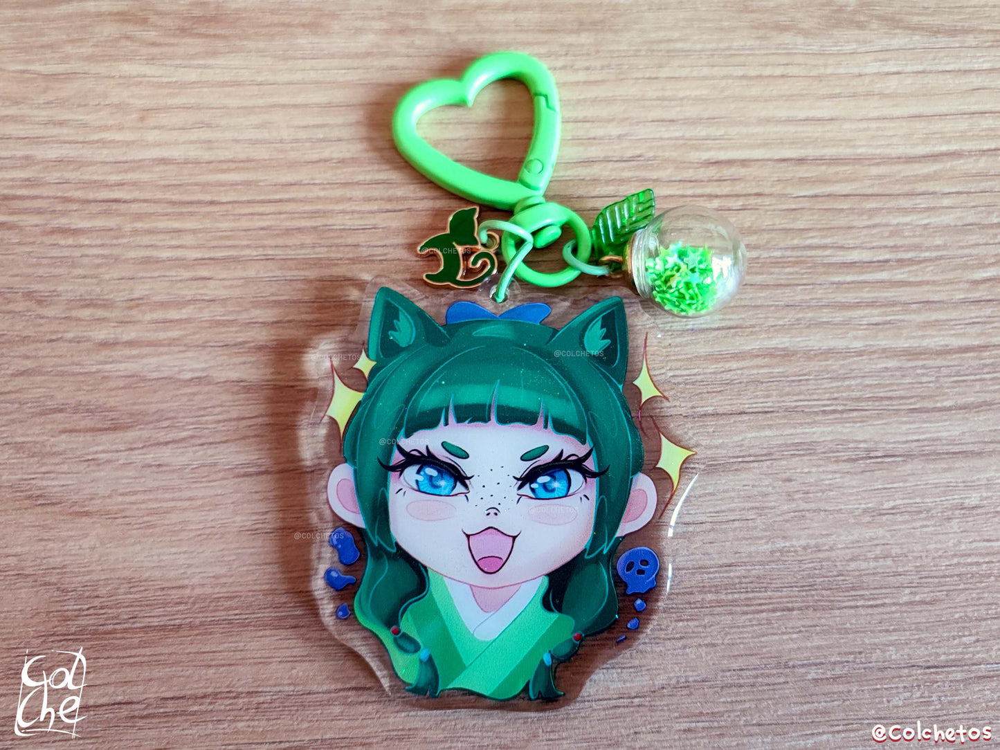 Boticaría Venenosa Gato Cute - Keychain