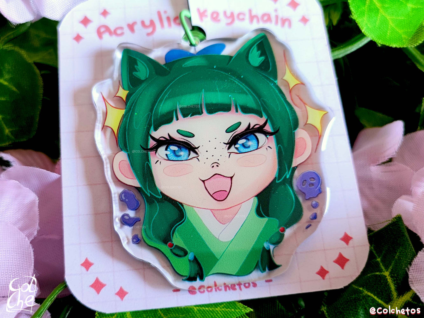 Boticaría Venenosa Gato Cute - Keychain