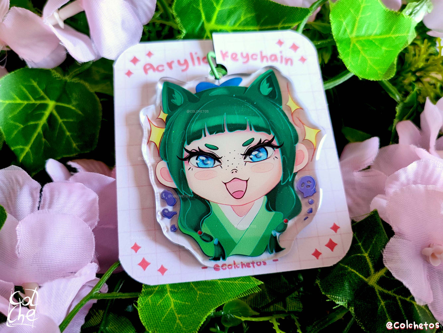 Boticaría Venenosa Gato Cute - Keychain