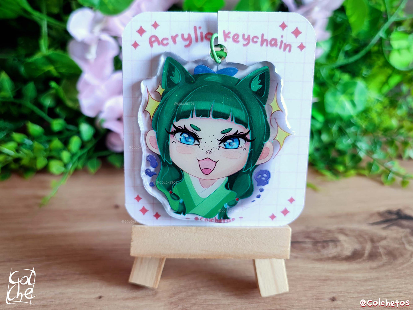 Boticaría Venenosa Gato Cute - Keychain