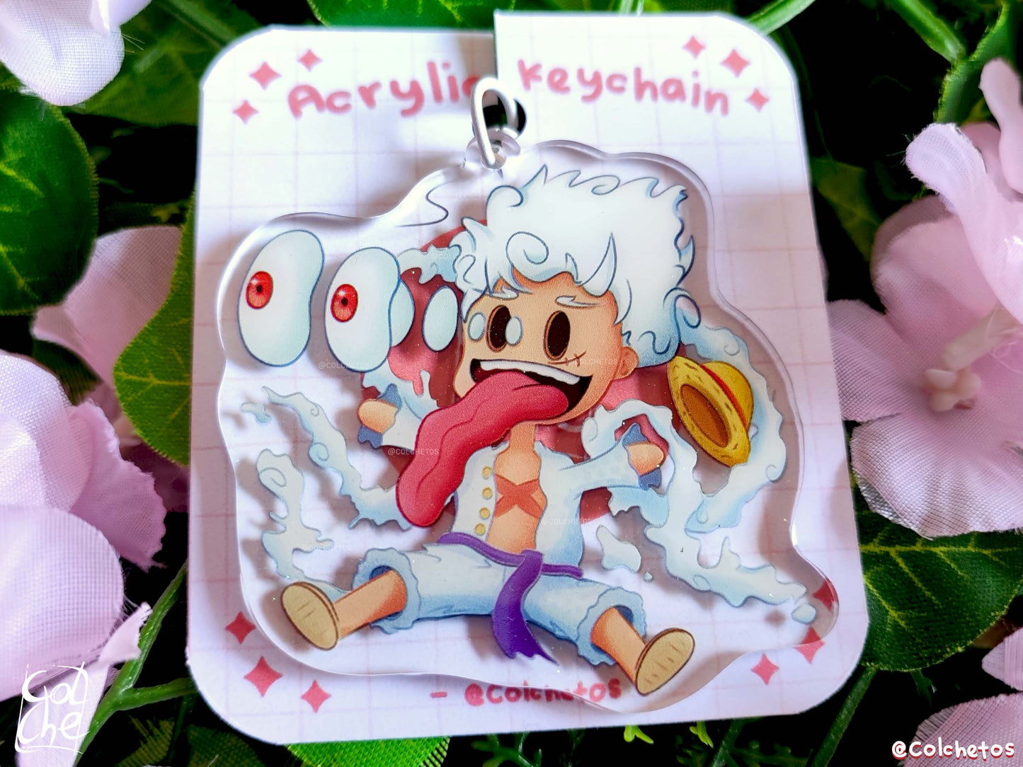 Dios de las risas con ojos saltones - Keychain