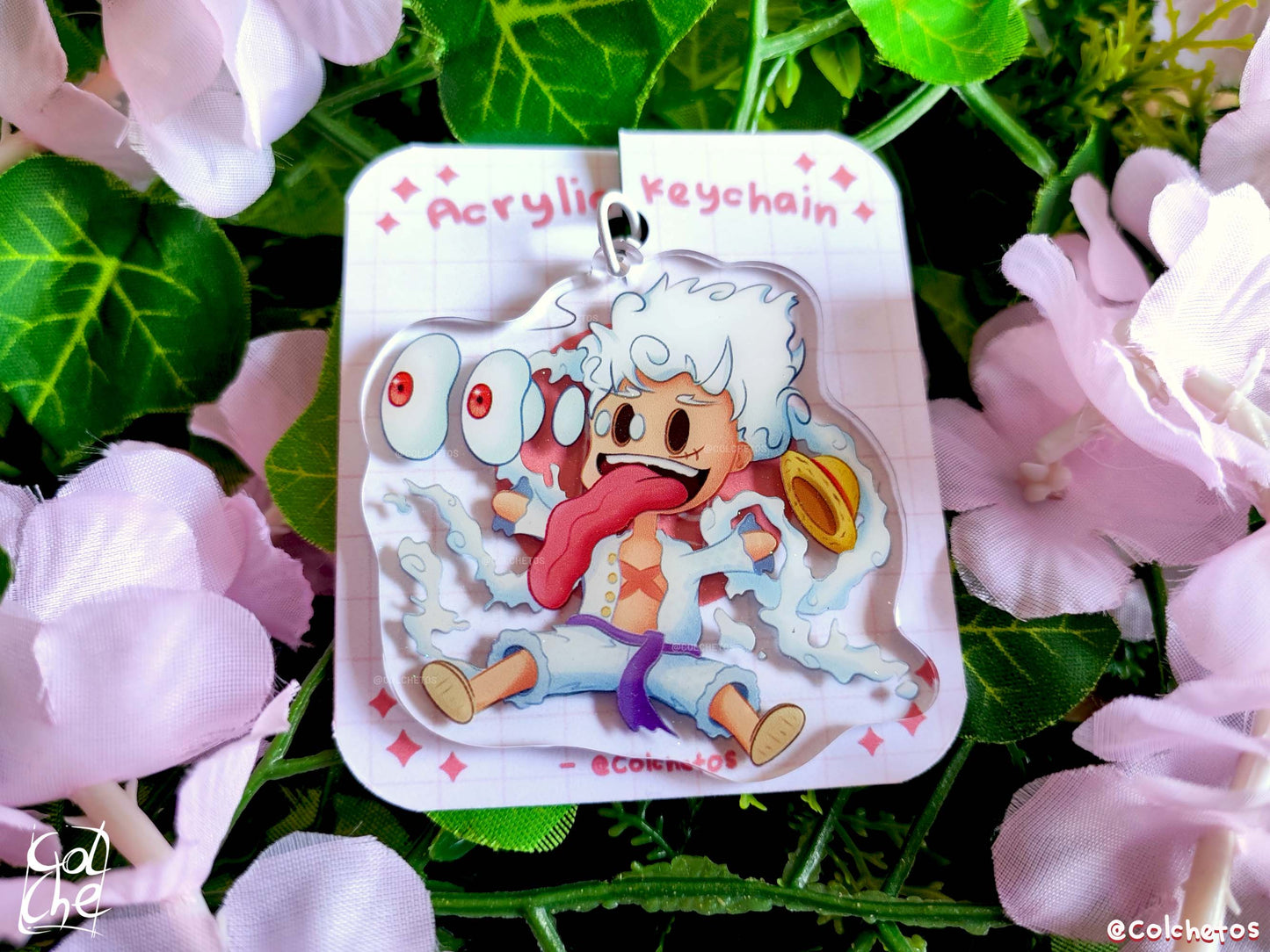 Dios de las risas con ojos saltones - Keychain