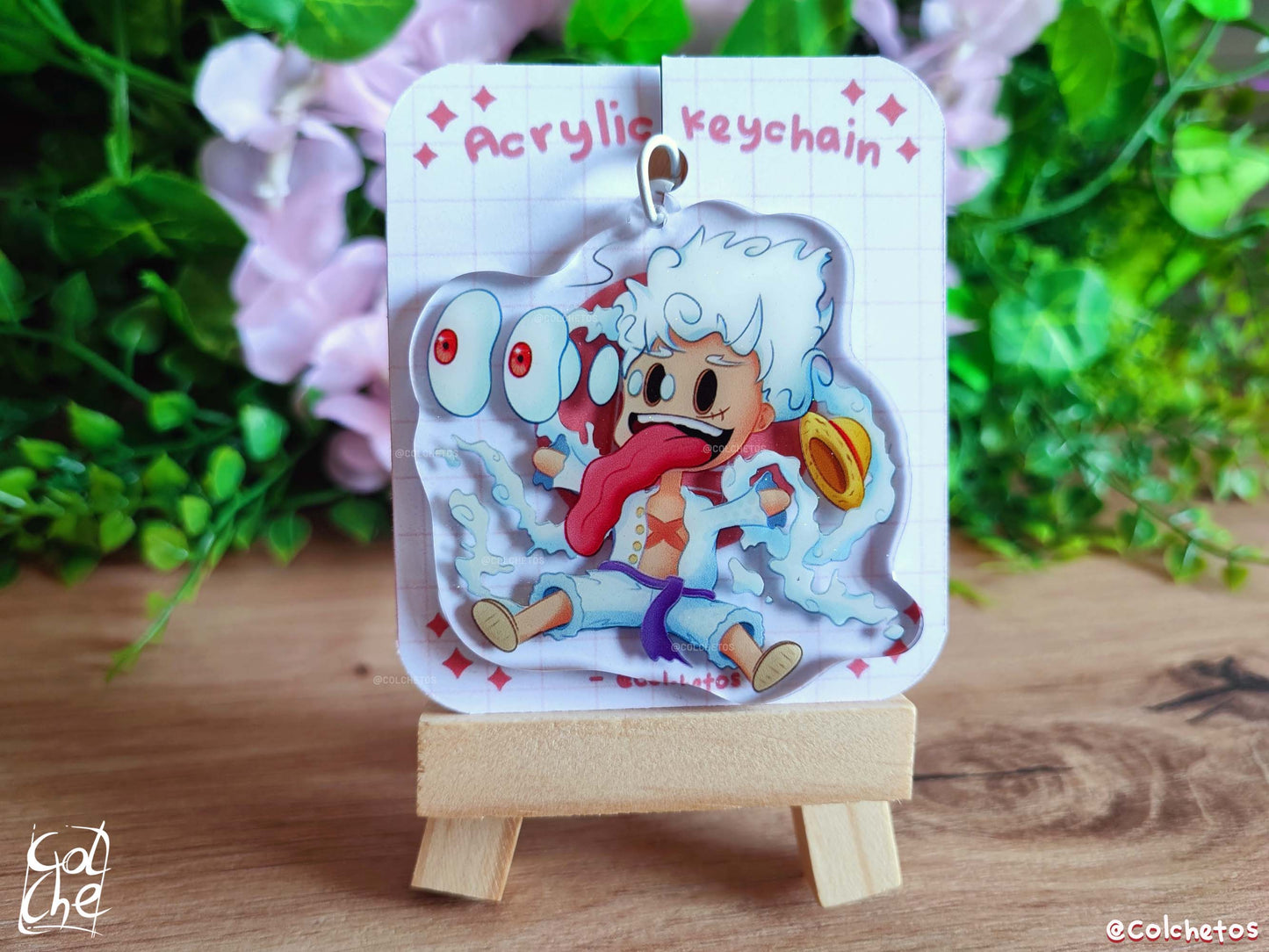 Dios de las risas con ojos saltones - Keychain