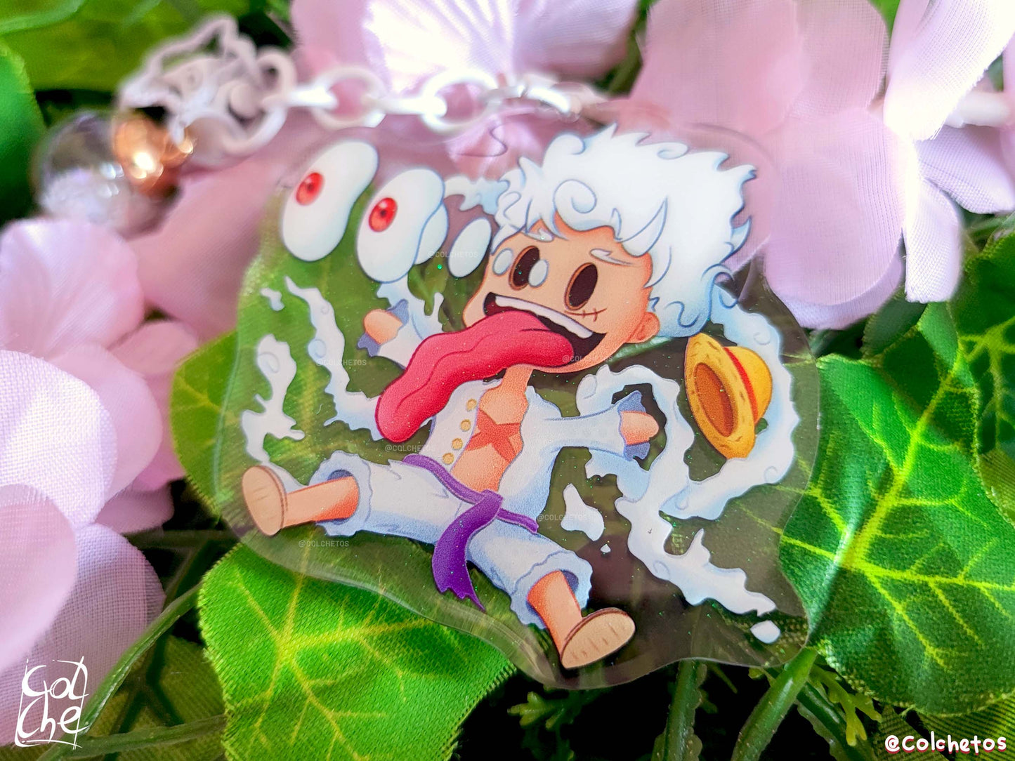 Dios de las risas con ojos saltones - Keychain