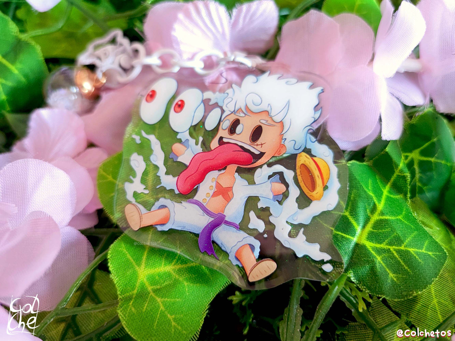 Dios de las risas con ojos saltones - Keychain