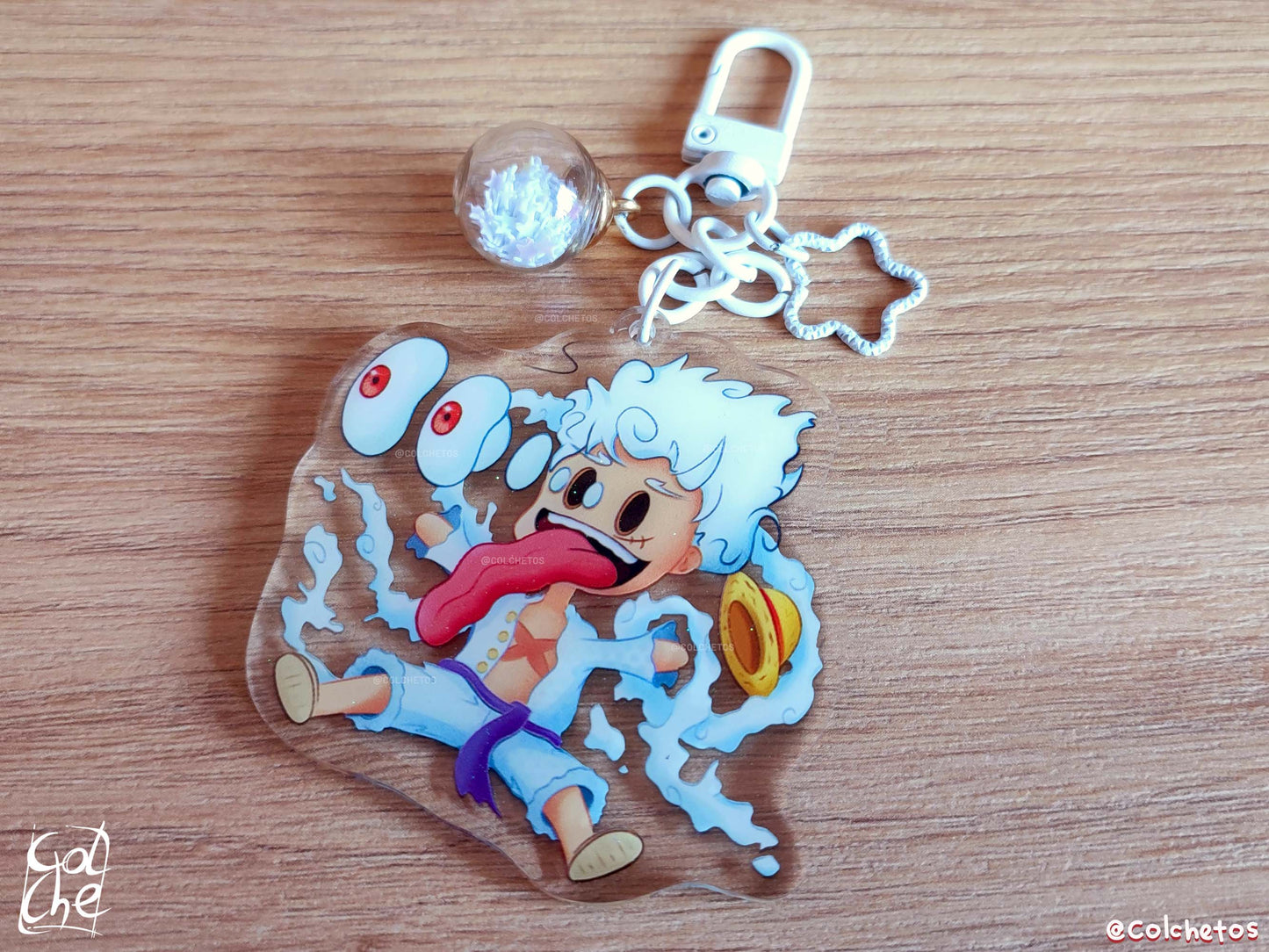 Dios de las risas con ojos saltones - Keychain