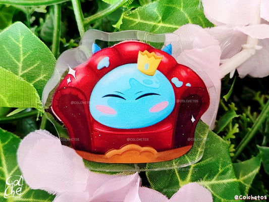 Rey Demonio Slime en Sofá - Pin