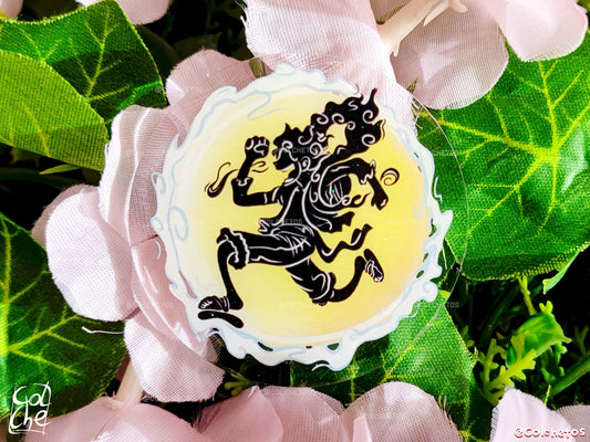 Dios de las risas Saltando - Pin