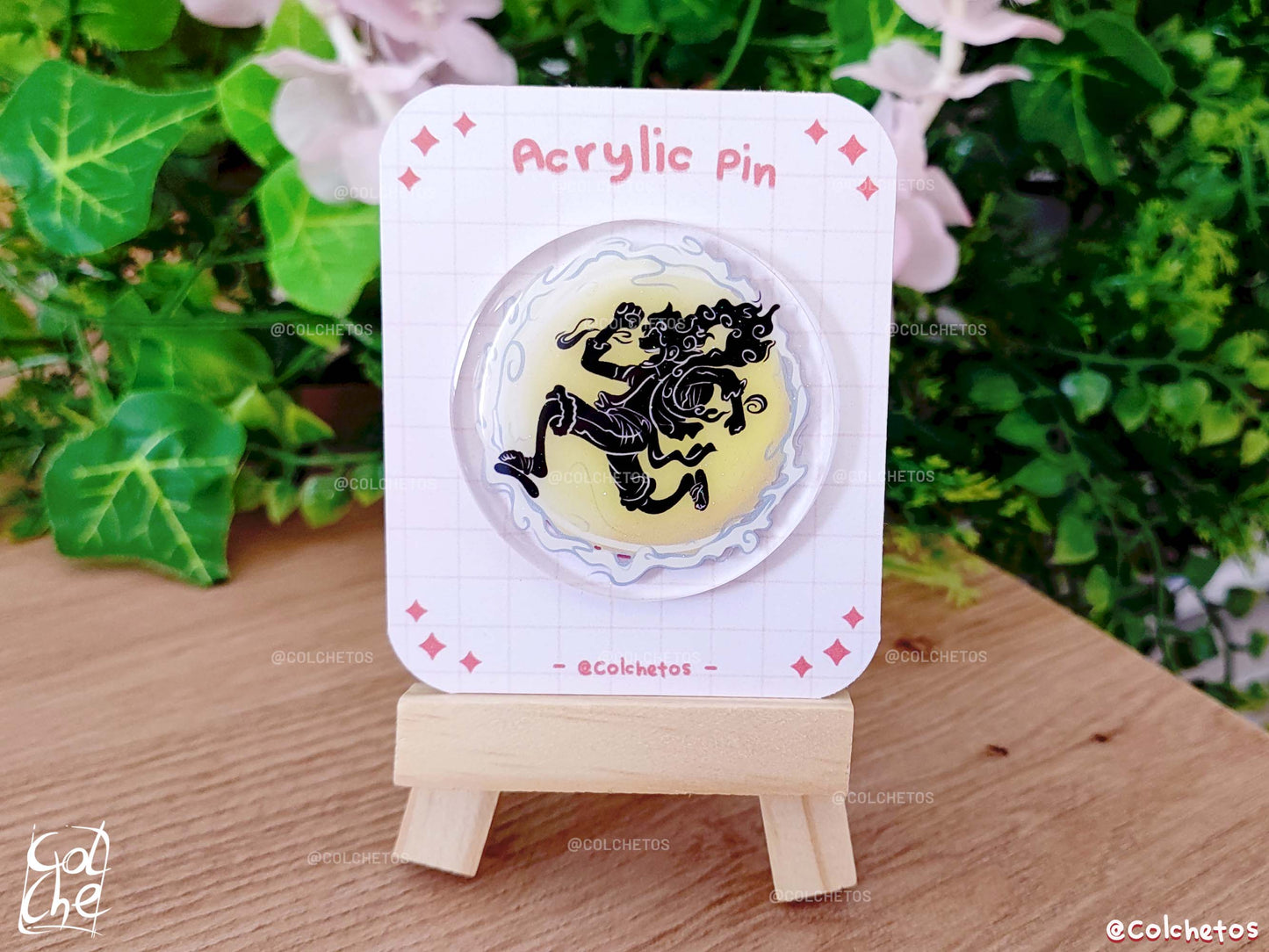 Dios de las risas Saltando - Pin