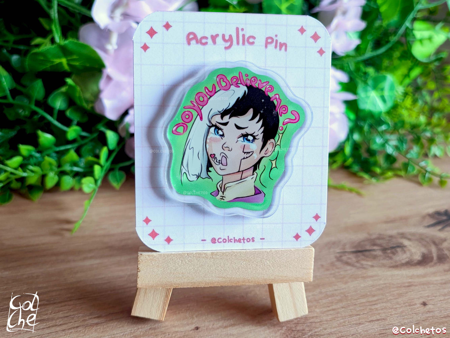 Dr Manipulador "Do you Believe Me?" Pls - Pin