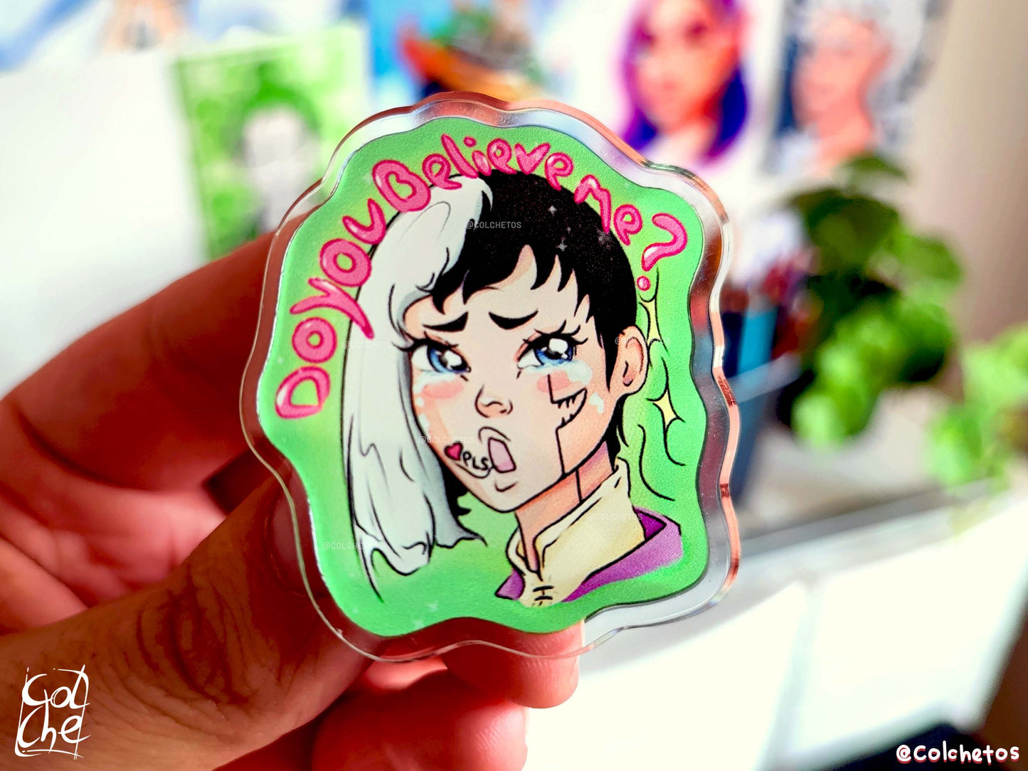 Dr Manipulador "Do you Believe Me?" Pls - Pin