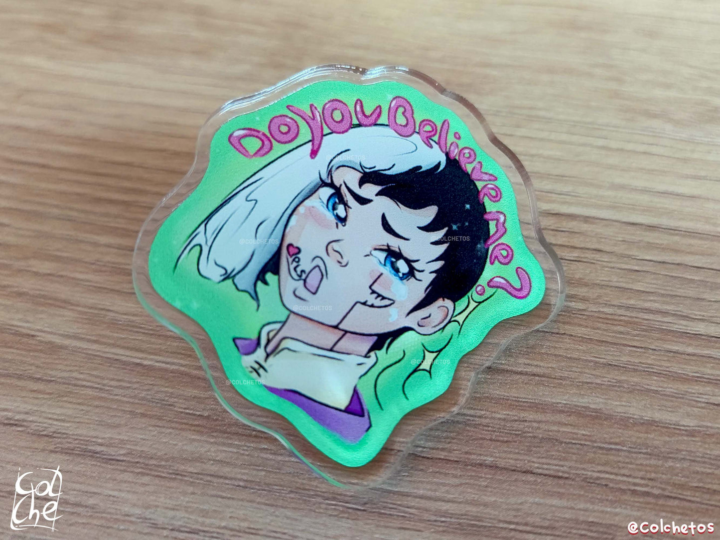 Dr Manipulador "Do you Believe Me?" Pls - Pin