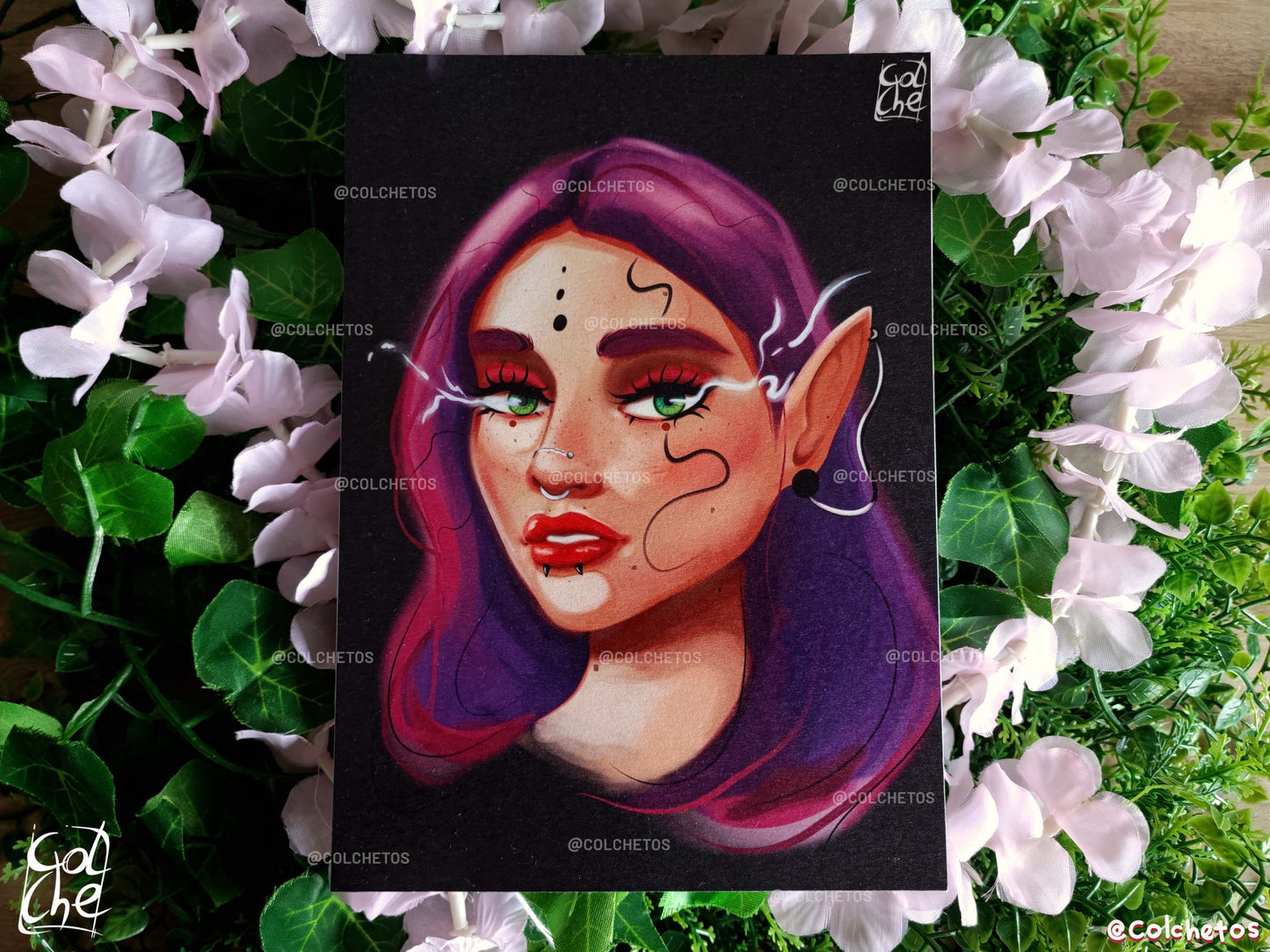 Elfa Personaje Original - Print