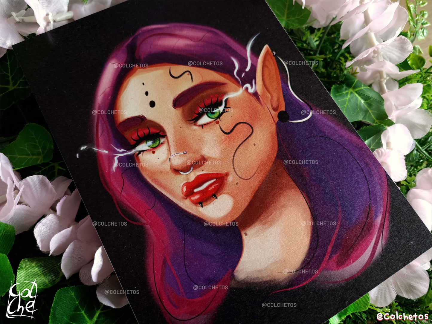 Elfa Personaje Original - Print