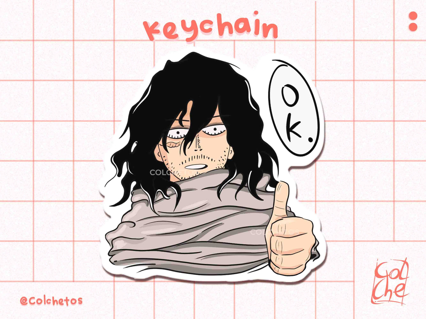 Sensei de Heroes Ok - Keychain