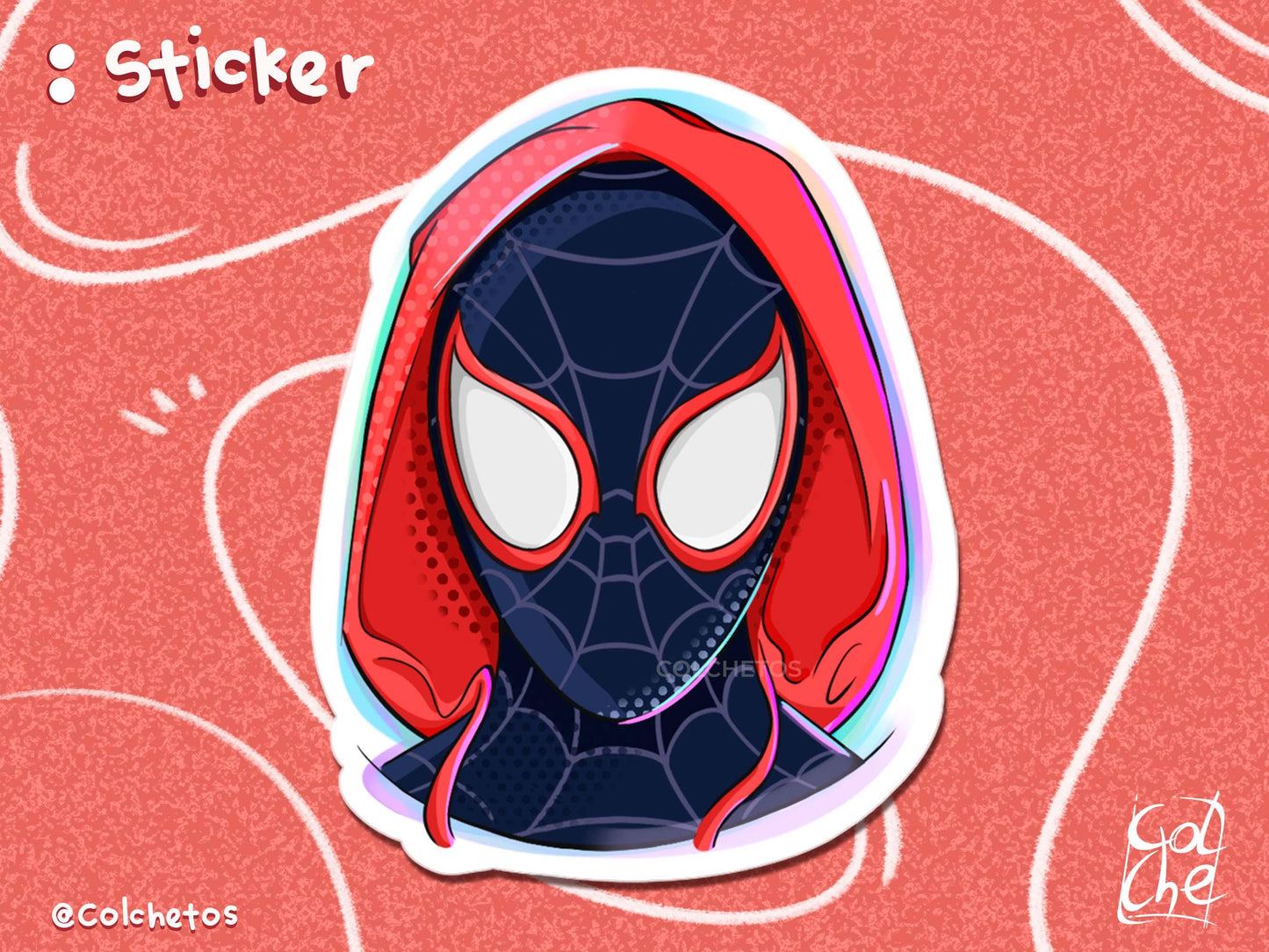 Araña del Metaverso - Sticker