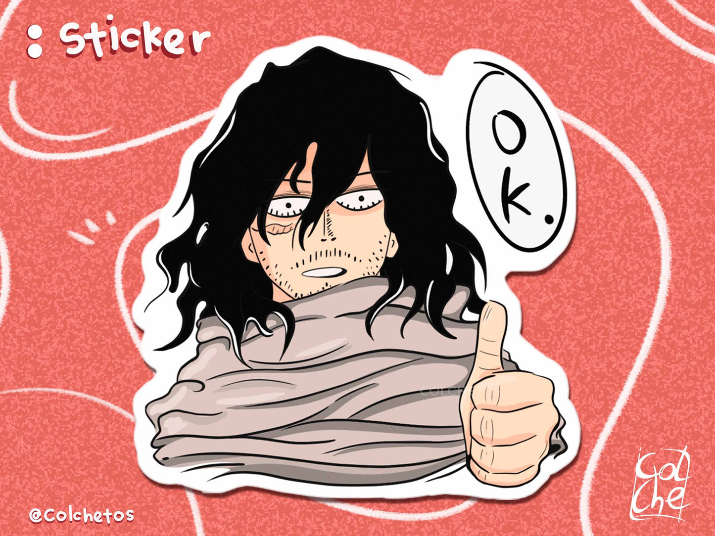 Sensei de Heroes Ok - Sticker