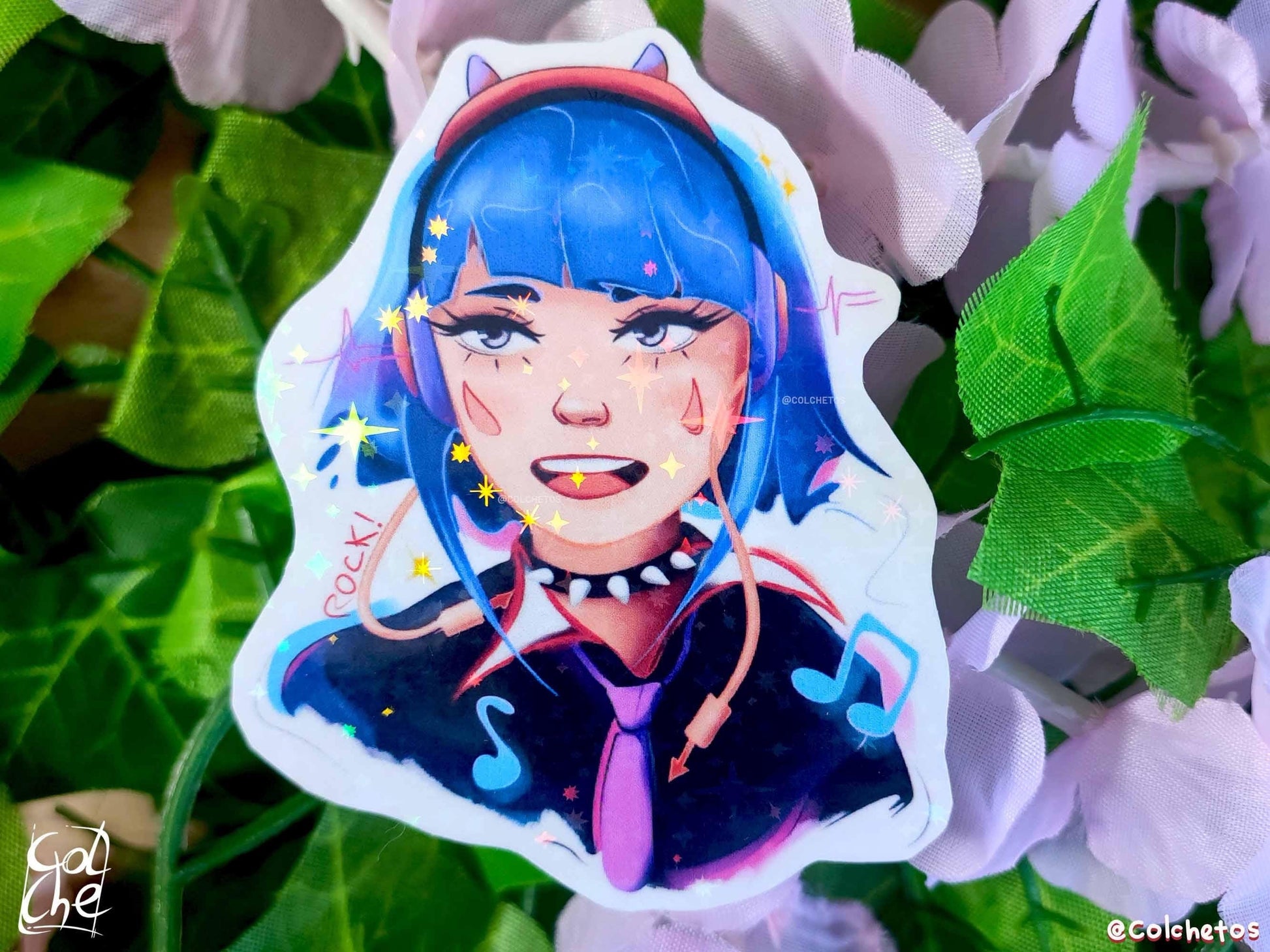Kyoka Jiro Sticker Stars - My Hero academia - Boku No Hero - by Colchetos