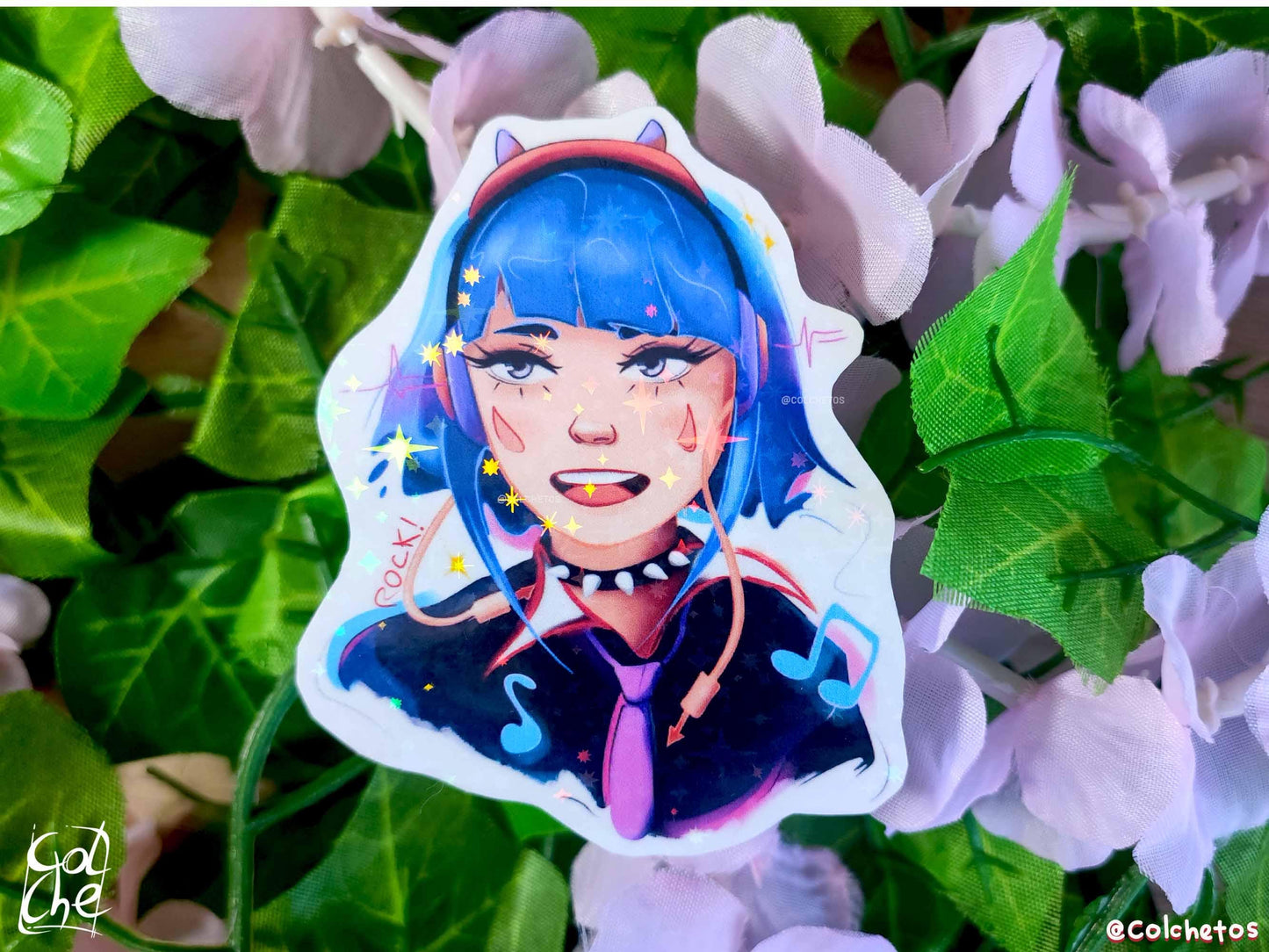 Kyoka Jiro Sticker Stars - My Hero academia - Boku No Hero - by Colchetos