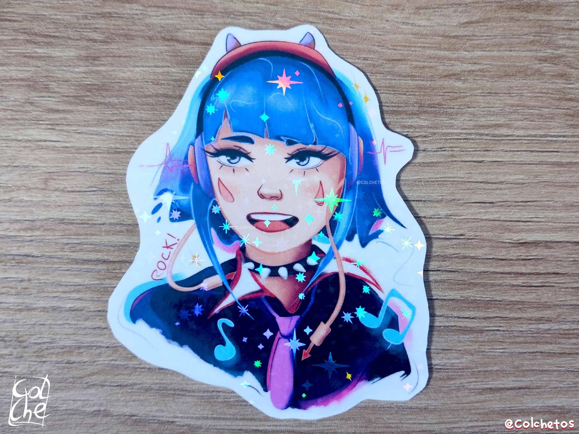 Kyoka Jiro Sticker Stars - My Hero academia - Boku No Hero - by Colchetos