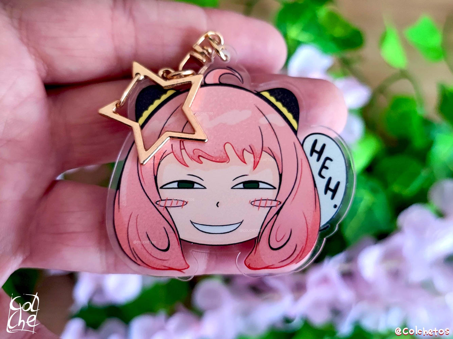 Anya Forger Acrylic Keychain - Spy x Family - By Colchetos