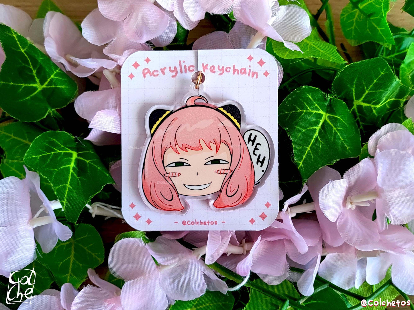 Anya Forger Acrylic Keychain - Spy x Family - By Colchetos