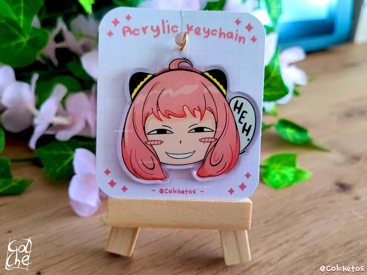 Anya Forger Acrylic Keychain - Spy x Family - By Colchetos