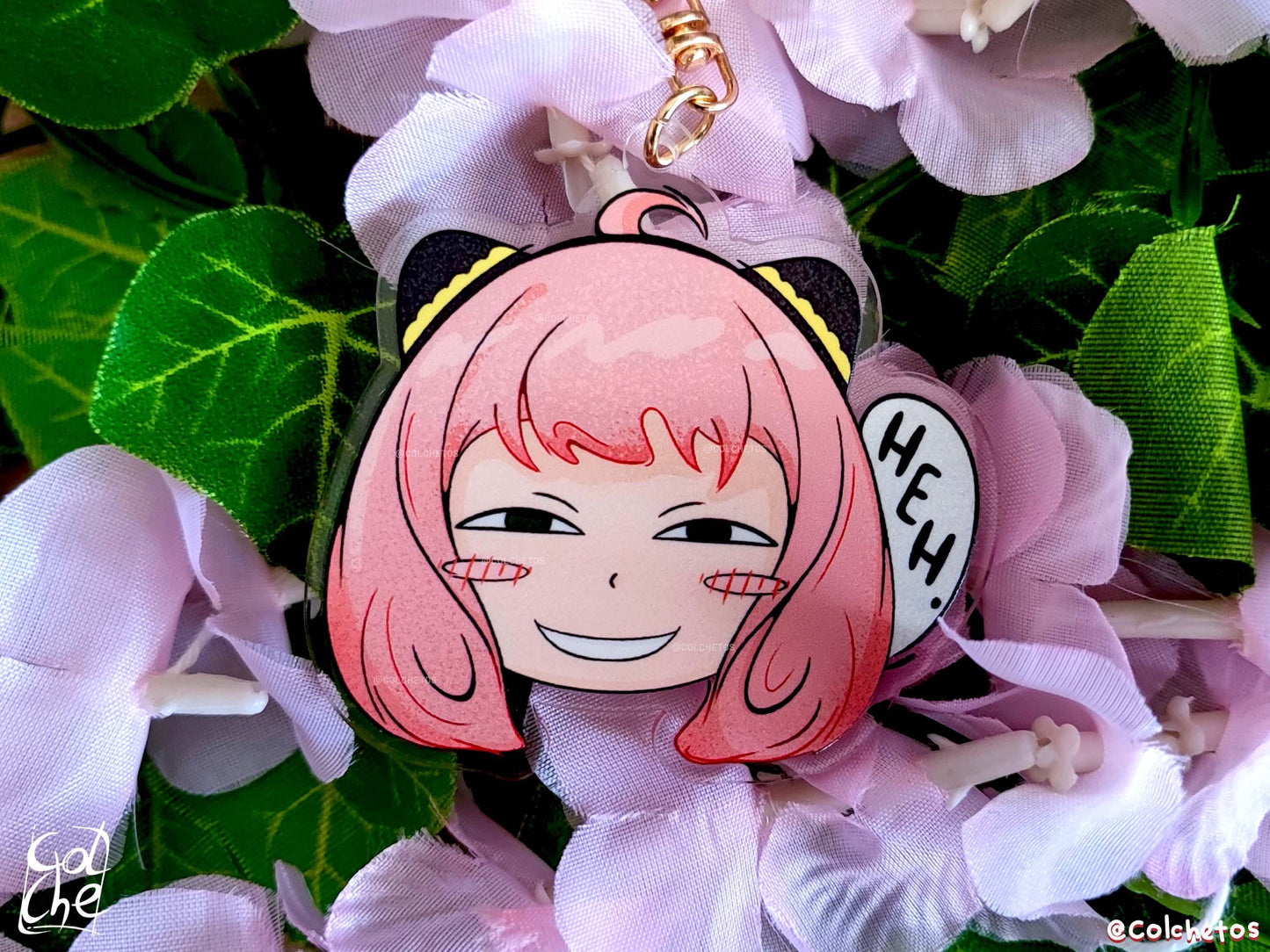 Anya Forger Acrylic Keychain - Spy x Family - By Colchetos