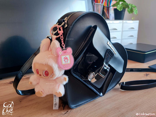 Tamagotchi My Melody Acrylic Keychain - My Melody Keychain - My Melody Keyring - Soft Goth Gift - By Colchetos