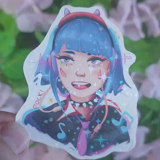 Kyoka Jiro Sticker Stars - My Hero academia - Boku No Hero - by Colchetos