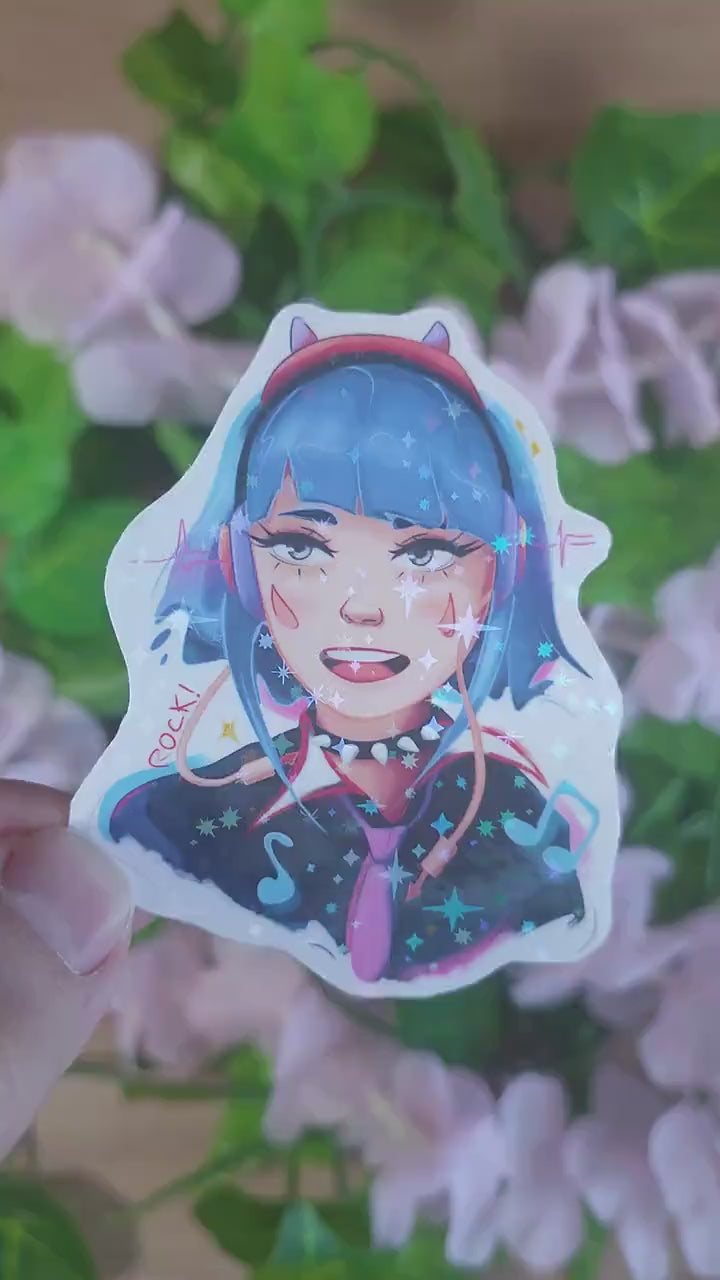 Kyoka Jiro Sticker Stars - My Hero academia - Boku No Hero - by Colchetos