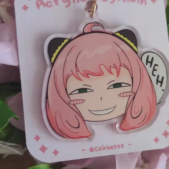 Anya Forger Acrylic Keychain - Spy x Family - By Colchetos